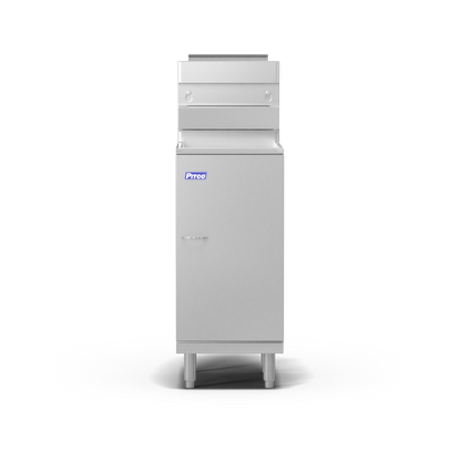 Pitco 45C+S gas floor fryer, front