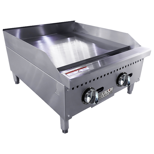 Admiral Craft BDCTG-24T 24" Gas Countertop Griddle