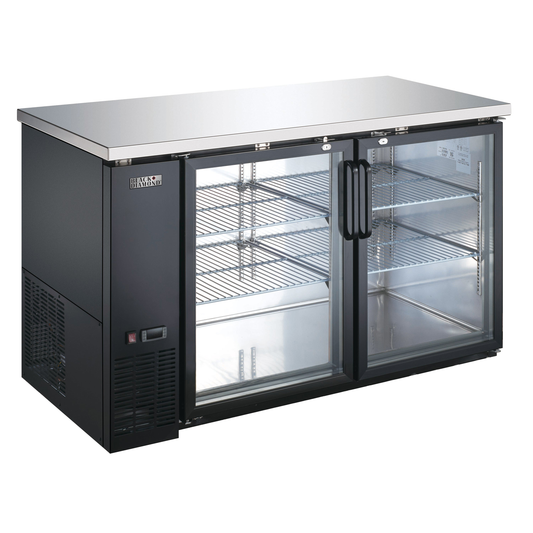 Admiral Craft USBB-5928G 59" Solid Door Back Bar Cooler