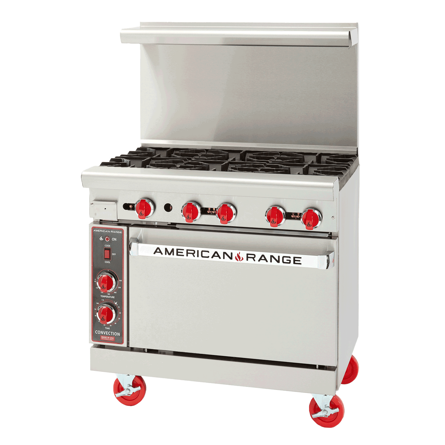 Huckleberry's -#32 - 36" Range, 6 Open Burners