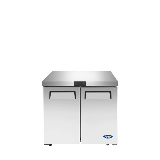 Atosa MGF36FGR 36 3/8" Solid Door Undercounter Freezer