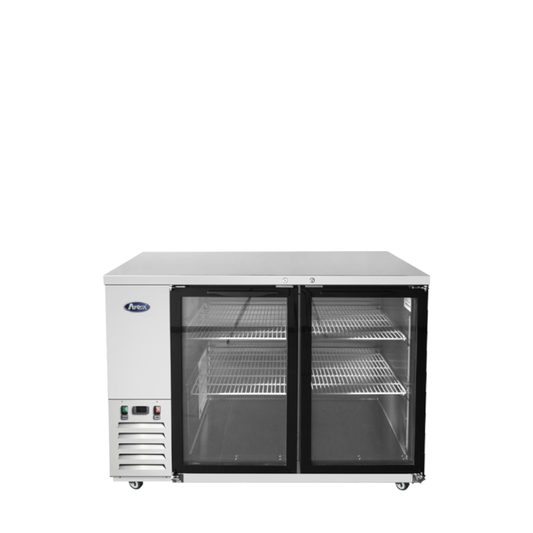 Atosa SBB48GGRAUS1 48" Glass Door Back Bar Cooler