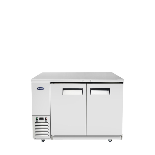 Atosa SBB59GRAUS1 57 3/4" Solid Door Back Bar Cooler