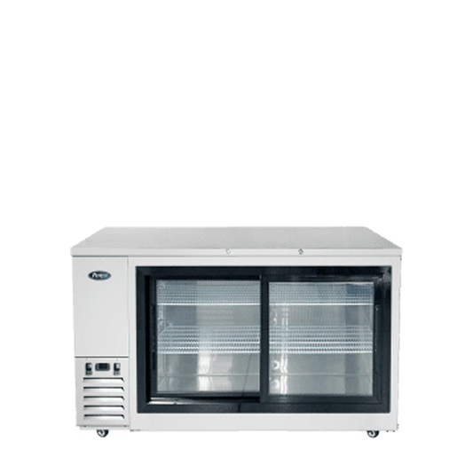 Atosa SBB69SGGRAUS1 68" Glass Door Back Bar Cooler