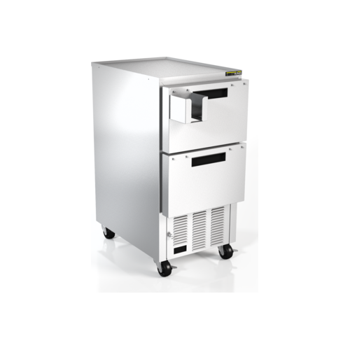 Silver King SKDL18-EDUS4 17 5/8" Refrigerated Lettuce Crisper Dispenser