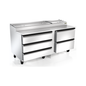 Silver King SKPZ72-EDUS3 72 1/4" Pizza Prep Table
