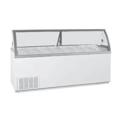 Global Refrigeration 52-2786-10-R16 88" Ice Cream Dipping Cabinet