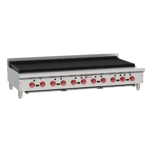 Wolf ACB60-QS-COMMANDER 62 1/8" Gas Countertop Charbroiler