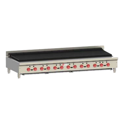 Wolf ACB72-QS-COMMANDER 72 1/2" Gas Countertop Charbroiler