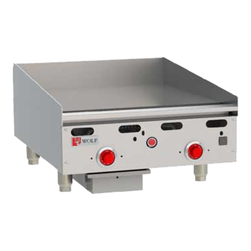 Wolf ASA24 24" Gas Countertop Griddle
