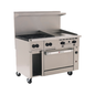 Wolf C48S-4B24G 48" Gas Restaurant Range