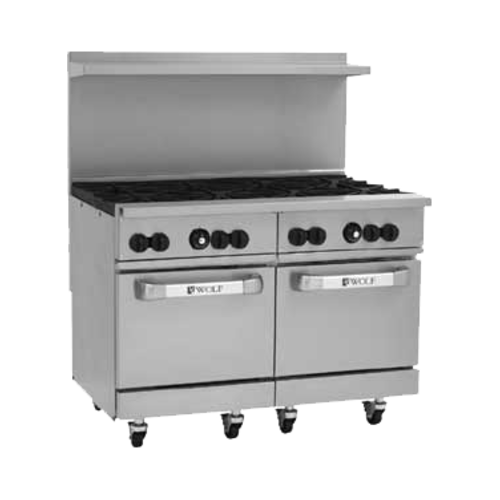 Wolf C48SS-8B 48" Gas Restaurant Range