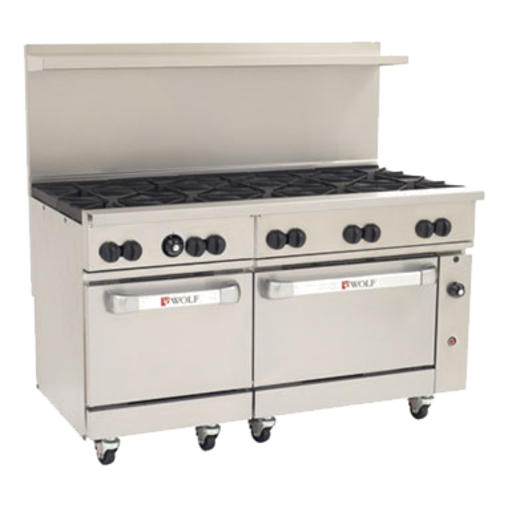 Wolf C60SC-10B 60" Gas Restaurant Range