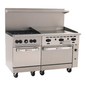 Wolf C60SS-4B36G 60" Gas Restaurant Range
