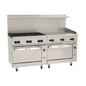 Wolf C72SC-6B36GT 72" Gas Restaurant Range