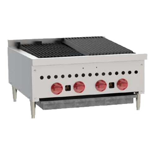 Wolf SCB25 25 1/4" Gas Countertop Charbroiler