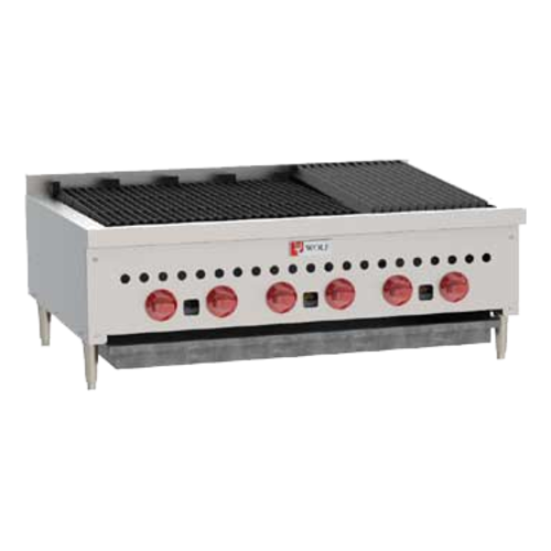 Wolf SCB36 36" Gas Countertop Charbroiler