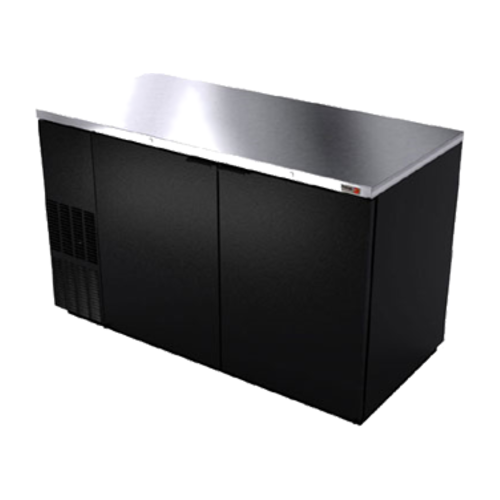 Fagor FBB-59-N 59 1/2" Solid Door Back Bar Cooler