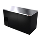 Fagor FBB-59-N 59 1/2" Solid Door Back Bar Cooler