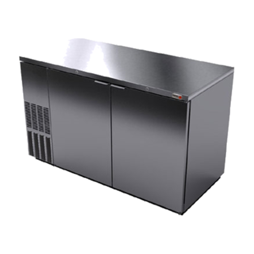 Fagor FBB-59S-N 59 1/2" Solid Door Back Bar Cooler