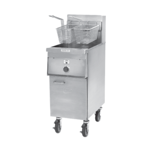 Keating 10X11AA 12 3/8" Gas Floor Fryer