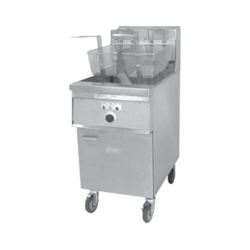 Keating 20BB 21 3/8" Gas Floor Fryer