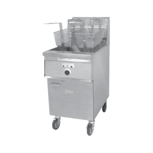 Keating 20BBE 21 3/8" Electric Floor Fryer