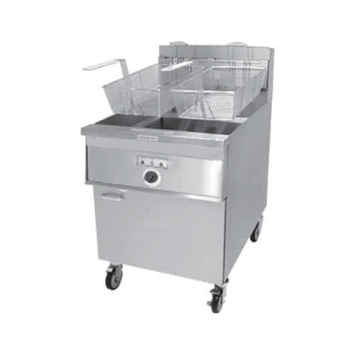 Keating 24BBE 25 3/8" Electric Floor Fryer