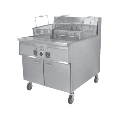Keating 34X24TSE 35 3/8" Electric Floor Fryer