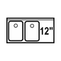 LaCrosse SD32L 36" Underbar Sink