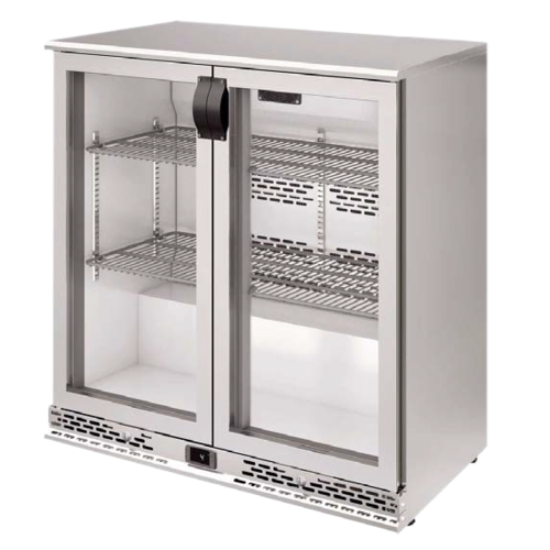 Infrico IMD-ERV25IIGD 35 1/2" Solid Door Back Bar Cooler