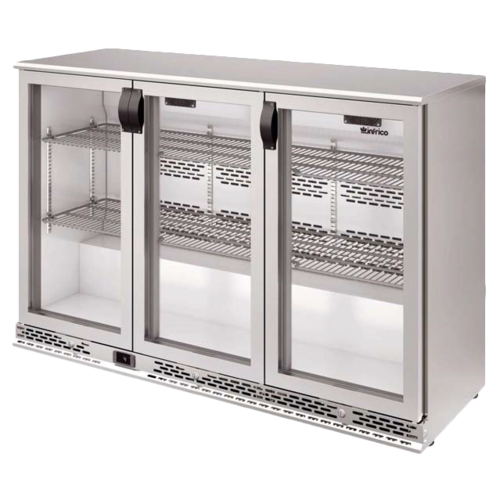 Infrico IMD-ERV35IIGD 53 1/4" Solid Door Back Bar Cooler