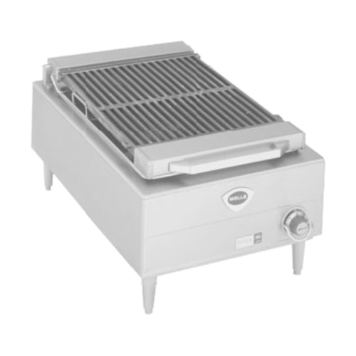 Wells B-44 19 1/2" Gas Countertop Charbroiler