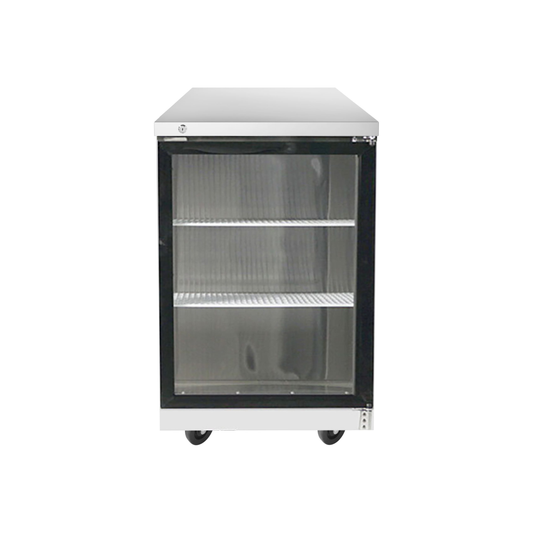 Atosa MBB23GGR 23" Glass Door Back Bar Cooler