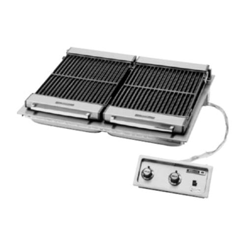 Wells B-506 36 1/2" Gas Countertop Charbroiler