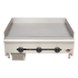 Wells HDG-6030G 24 1/8" Gas Countertop Griddle