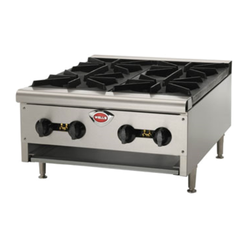 Wells HDHP-2430G 23 3/8" Gas Countertop Hot Plate