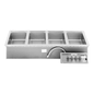 Wells MOD-400TDAF 57 1/2" Electric Drop-In Food Well