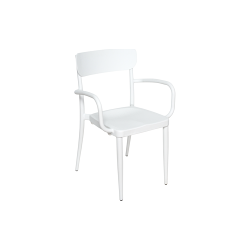 BFM Seating PHVACWH 22" Patio Chair