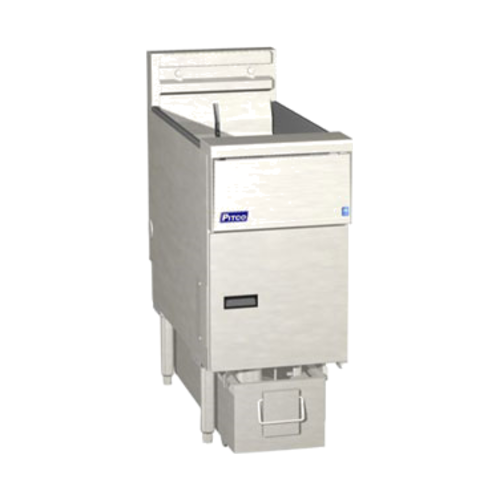 Pitco SE14S-1FD 15 5/8" 50 lb Electric Floor Fryer