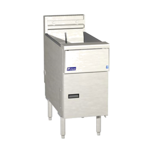 Pitco SE14X 15 5/8" 50 lb Electric Floor Fryer
