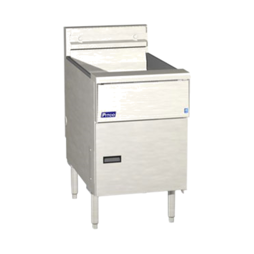 Pitco SE18R 19 5/8" 90 lb Electric Floor Fryer