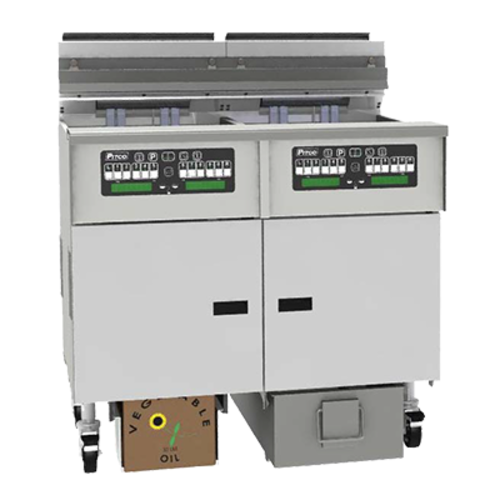 Pitco SELV184X-C/FD 19 5/8" 40 lb Electric Floor Fryer