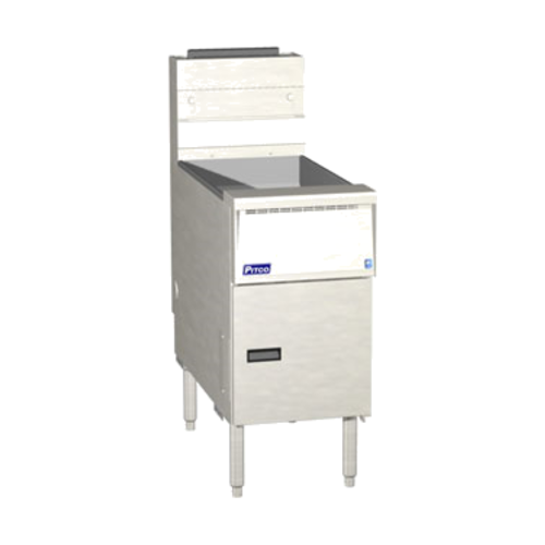 Pitco SG14RS 50 lb Gas Floor Fryer