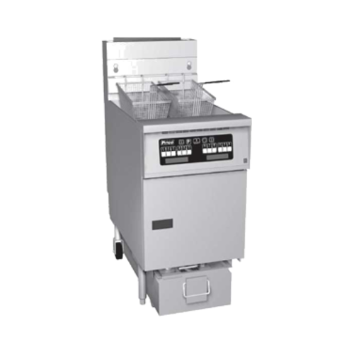 Pitco SG14RS-5FD (5) 50 lb Gas Fryer Battery