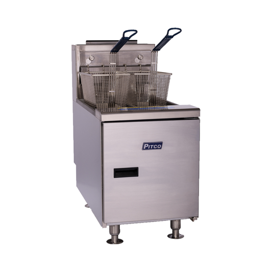 Pitco SGC-S 14 3/4" 30 lb Gas Countertop Fryer
