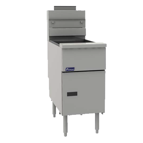 Pitco VF-35S 15 5/8" 35 lb Gas Floor Fryer