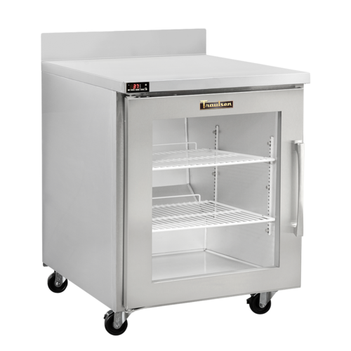 Traulsen CLUC-27R-GD-WTL 27 1/2" 1 Door Worktop Refrigerator