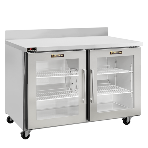 Traulsen CLUC-48R-GD-WTRR-LK 48 1/4" 2 Doors Worktop Refrigerator