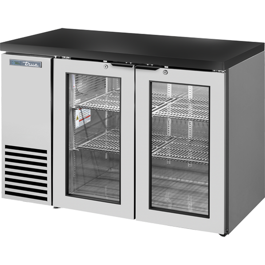 True TBB24-48-2G-Z1-BST-S-1 48 1/8" Back Bar Cooler